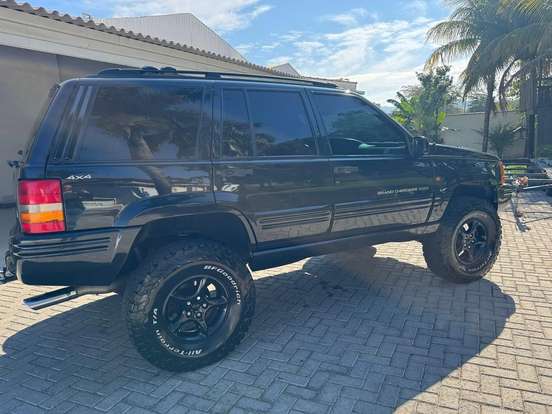 JEEP-GRAND CHEROKEE-5.9 LIMITED LX 4X4 V8 16V GASOLINA 4P AUTOMÁTICO JEEP-GRAND CHEROKEE-1998
