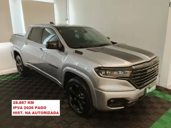 RAM RAMPAGE 2.0 HURRICANE 4 TURBO GASOLINA R/T 4X4 AUTOMÁTICO