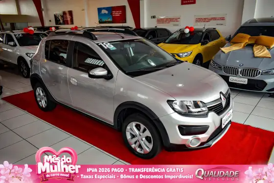 RENAULT SANDERO 1.6 16V SCE FLEX STEPWAY DYNAMIQUE EASY-R RENAULT SANDERO 1.6 16V SCE FLEX STEPWAY DYNAMIQUE EASY-R