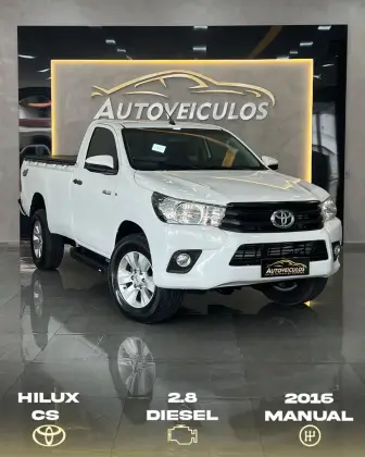 TOYOTA HILUX 2.8 4X4 CS CHASSI 16V TURBO DIESEL 2P MANUAL TOYOTA HILUX 2.8 4X4 CS CHASSI 16V TURBO DIESEL 2P MANUAL