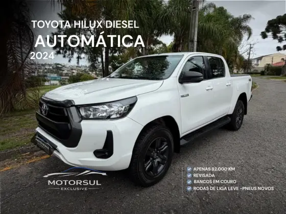 TOYOTA HILUX 2.8 D-4D TURBO DIESEL CD SR 4X4 AUTOMÁTICO