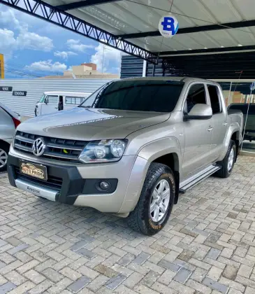 VOLKSWAGEN AMAROK 2.0 TRENDLINE 4X4 CD 16V TURBO INTERCOOLER DIESEL 4P AUTOMÁTICO