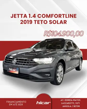 VOLKSWAGEN JETTA 1.4 250 TSI TOTAL FLEX COMFORTLINE TIPTRONIC