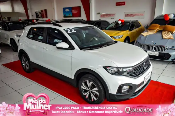 VOLKSWAGEN T-CROSS 1.0 200 TSI TOTAL FLEX SENSE AUTOMÁTICO