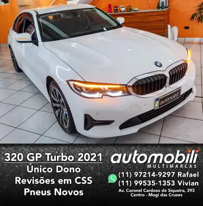 BMW 320i 2.0 16V TURBO GASOLINA GP AUTOMÁTICO