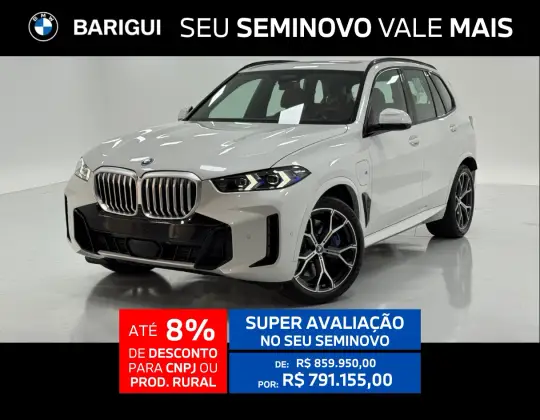 BMW X5 3.0 I6 TURBO HÍBRIDO XDRIVE50E M SPORT AUTOMÁTICO
