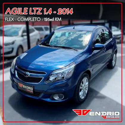 CHEVROLET AGILE 1.4 MPFI LTZ 8V FLEX 4P MANUAL