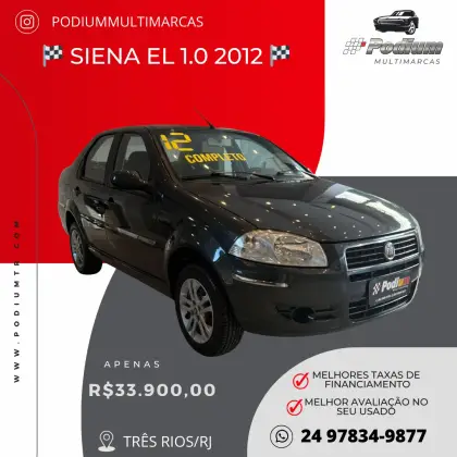 FIAT SIENA 1.0 MPI EL 8V FLEX 4P MANUAL