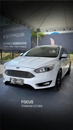 FORD FOCUS 2.0 TITANIUM PLUS 16V FLEX 4P POWERSHIFT