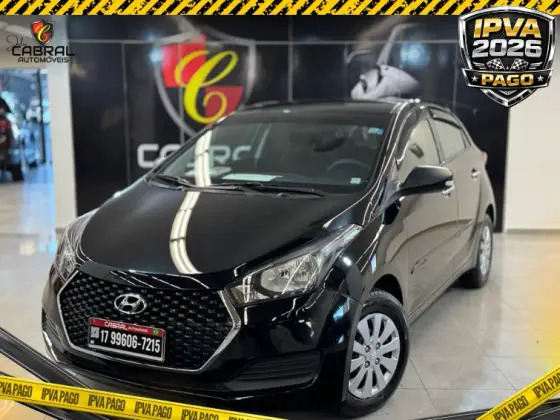 HYUNDAI HB20 1.0 UNIQUE 12V FLEX 4P MANUAL