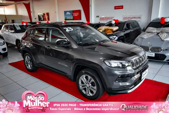 JEEP COMPASS 1.3 T270 TURBO FLEX LONGITUDE AT6 JEEP COMPASS 1.3 T270 TURBO FLEX LONGITUDE AT6