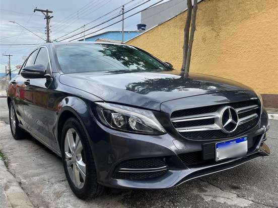 MERCEDES-BENZ-C 180-1.6 CGI AVANTGARDE 16V TURBO GASOLINA 4P AUTOMÁTICO MERCEDES-BENZ-C 180-2014