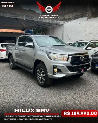 TOYOTA HILUX 2.8 SR 4X4 CD 16V DIESEL 4P AUTOMÁTICO