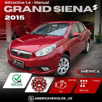 FIAT GRAND SIENA 1.4 MPI ATTRACTIVE 8V FLEX 4P MANUAL