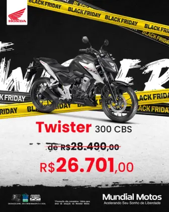 HONDA CB 300F TWISTER CBS 