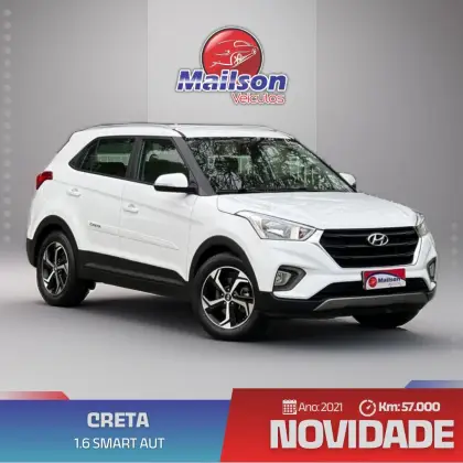 HYUNDAI CRETA 1.6 16V FLEX SMART PLUS AUTOMÁTICO