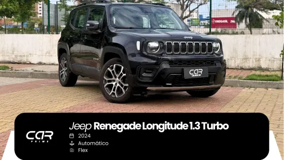 JEEP RENEGADE 1.3 T270 TURBO FLEX LONGITUDE AT6