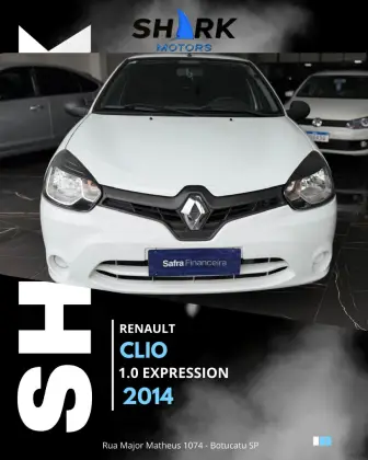 RENAULT CLIO 1.0 EXPRESSION 16V FLEX 4P MANUAL