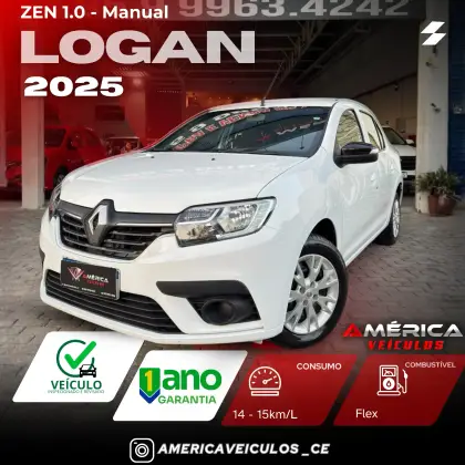 RENAULT LOGAN 1.0 12V SCE FLEX ZEN MANUAL