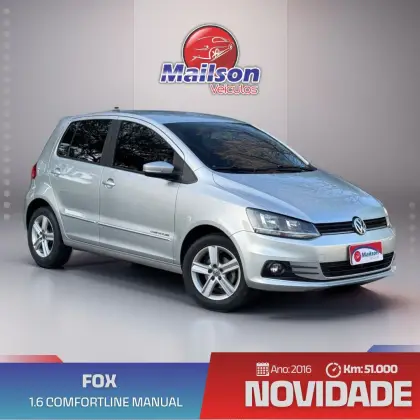 VOLKSWAGEN FOX 1.6 MSI COMFORTLINE 8V FLEX 4P MANUAL
