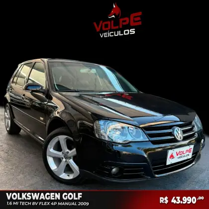 VOLKSWAGEN GOLF 1.6 MI TECH 8V FLEX 4P MANUAL VOLKSWAGEN GOLF 1.6 MI TECH 8V FLEX 4P MANUAL