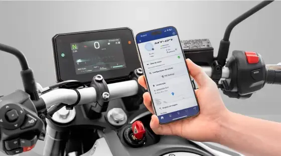 YAMAHA MT-07 CONNECTED ABS 