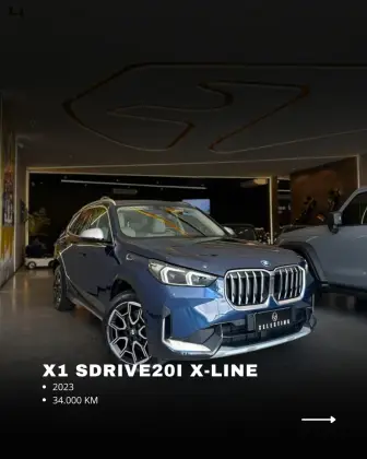 BMW X1 2.0 16V TURBO GASOLINA SDRIVE20I X-LINE STEPTRONIC