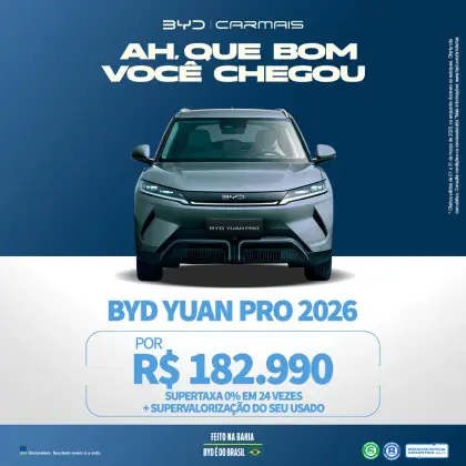 BYD YUAN PRO 45,1 KW ELÉTRICO
