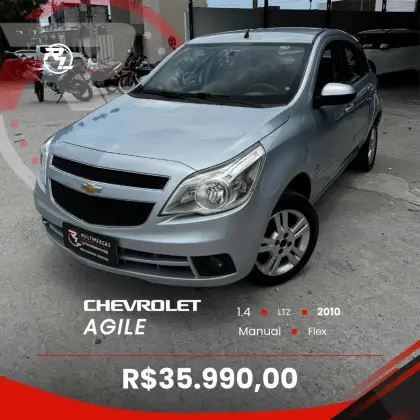 CHEVROLET AGILE 1.4 MPFI LTZ 8V FLEX 4P MANUAL