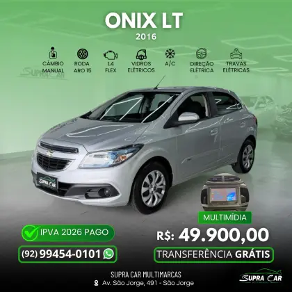 CHEVROLET ONIX 1.4 MPFI LT 8V FLEX 4P MANUAL