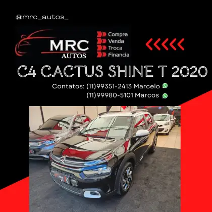 CITROËN C4 CACTUS 1.6 THP FLEX SHINE PACK EAT6