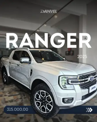 FORD RANGER 3.0 V6 TURBO DIESEL CD LIMITED 4X4 AUTOMÁTICO