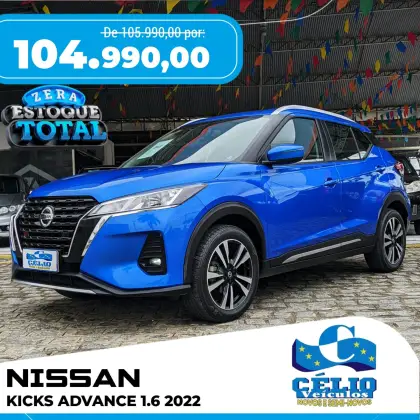 NISSAN KICKS 1.6 16V FLEXSTART ADVANCE XTRONIC