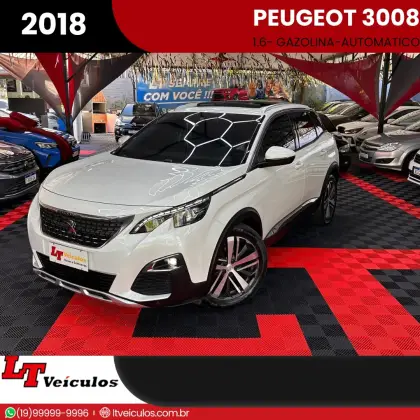 PEUGEOT 3008 1.6 GRIFFE PACK THP 16V GASOLINA 4P AUTOMÁTICO