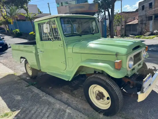 TOYOTA-BANDEIRANTE-3.7 BJ50LV 4X4 TETO RIGIDO DIESEL 2P MANUAL TOYOTA-BANDEIRANTE-1980