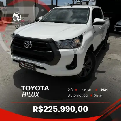 TOYOTA HILUX 2.8 D-4D TURBO DIESEL CD SR 4X4 AUTOMÁTICO