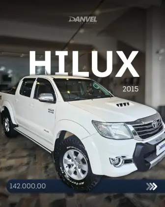 TOYOTA HILUX 3.0 SRV TOP 4X4 CD 16V TURBO INTERCOOLER DIESEL 4P AUTOMÁTICO