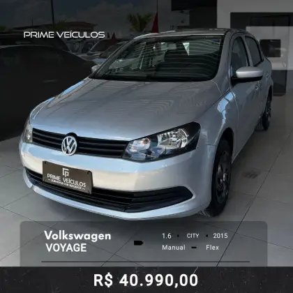 VOLKSWAGEN VOYAGE 1.6 MI CITY 8V FLEX 4P MANUAL