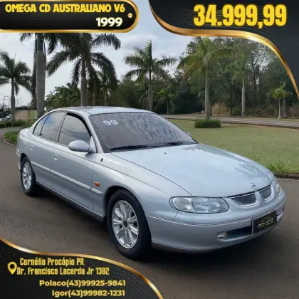 CHEVROLET OMEGA 3.8 SFI CD V6 12V GASOLINA 4P AUTOMÁTICO