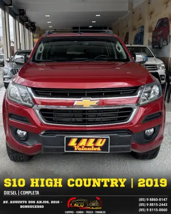CHEVROLET S10 2.8 HIGH COUNTRY 4X4 CD 16V TURBO DIESEL 4P AUTOMÁTICO