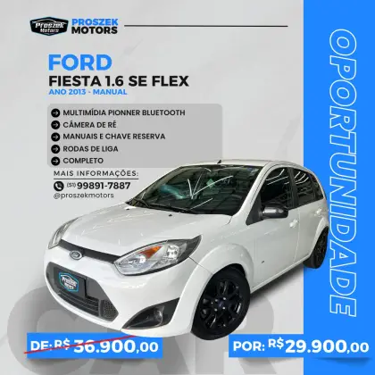 FORD FIESTA 1.6 ROCAM HATCH 8V FLEX 4P MANUAL