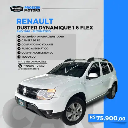 RENAULT DUSTER 1.6 16V SCE FLEX DYNAMIQUE X-TRONIC