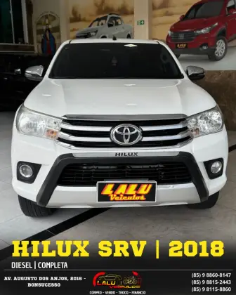 TOYOTA HILUX 2.8 SRV 4X4 CD 16V DIESEL 4P AUTOMÁTICO
