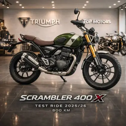 TRIUMPH SCRAMBLER 400 X 