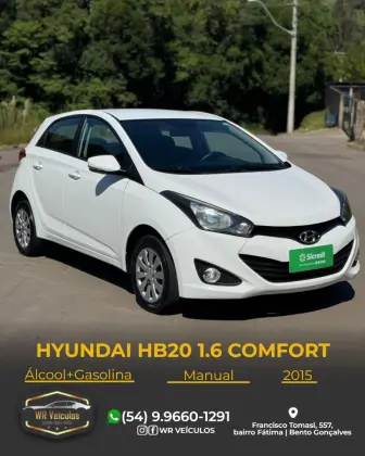 HYUNDAI HB20 1.6 COMFORT PLUS 16V FLEX 4P MANUAL