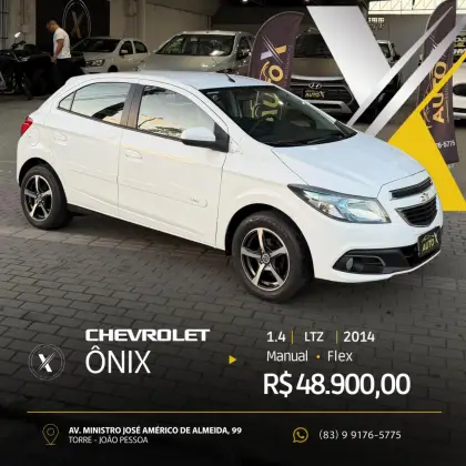 CHEVROLET ONIX 1.4 MPFI LTZ 8V FLEX 4P MANUAL
