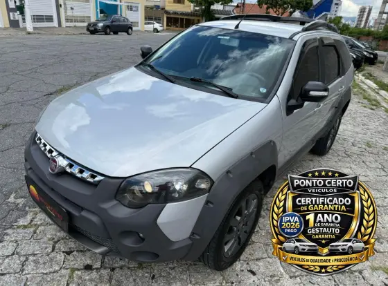 FIAT PALIO 1.8 MPI ADVENTURE WEEKEND 16V FLEX 4P AUTOMATIZADO