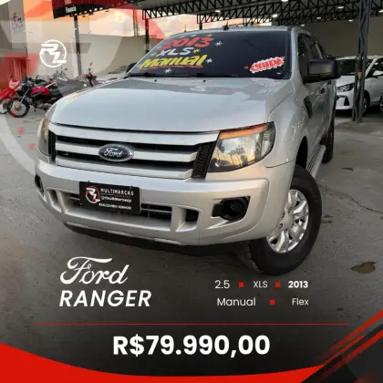 FORD RANGER 2.5 XLT 4X2 CD 16V FLEX 4P MANUAL