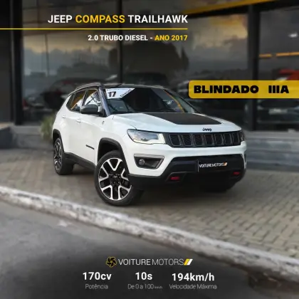 JEEP COMPASS 2.0 16V DIESEL TRAILHAWK 4X4 AUTOMÁTICO JEEP COMPASS 2.0 16V DIESEL TRAILHAWK 4X4 AUTOMÁTICO
