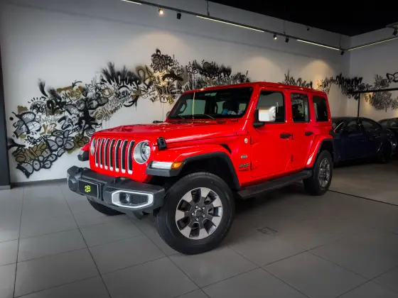 JEEP WRANGLER 2.0 TURBO GASOLINA UNLIMITED OVERLAND 4P 4X4 AT8